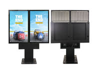 Het dubbele Schermlcd Vertonings Openluchtcomité Digitale Signage LCD het Scherm voor Reclame Openluchtprijs