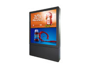 55 Duim Verticale Lcd die Openlucht Dubbele LCD van de het Scherm Digitale Totem Openlucht Digitale Tekenraad adverteren