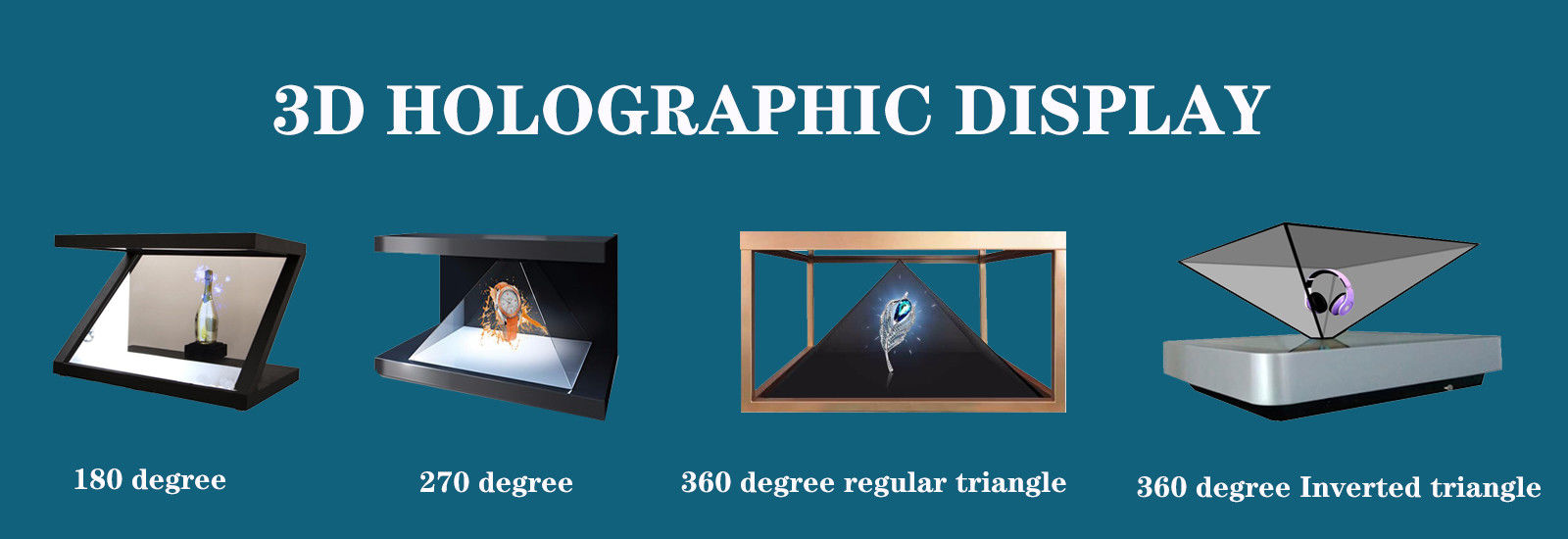 kwaliteit 3D Holografische Vertoning fabriek