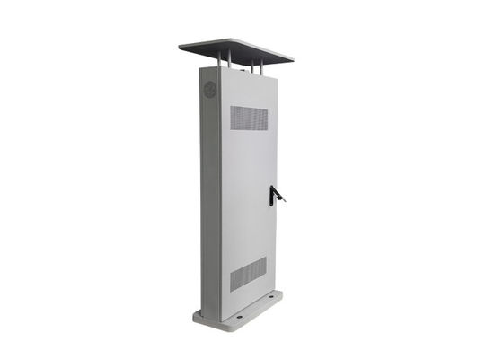 Maak 32“ LCD Digitale Signage Openluchtkiosk Openlucht Elektronische Tekens Op batterijen voor Zaken waterdicht