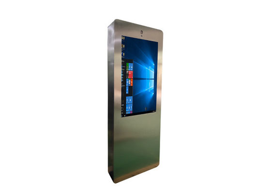43 Draagbare LCD Vertoning Op batterijen van duim de Waterdichte Openlucht Capacitieve Digitale Affiches Openlucht