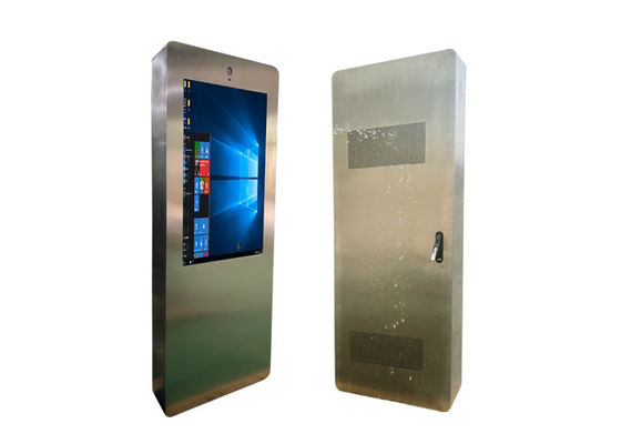 43 Draagbare LCD Vertoning Op batterijen van duim de Waterdichte Openlucht Capacitieve Digitale Affiches Openlucht