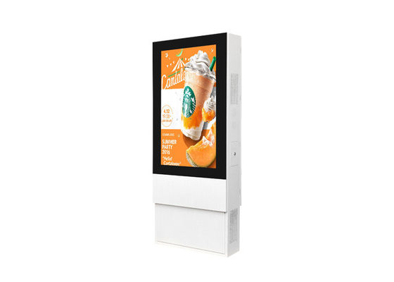 55 Duim de Openluchtlcd Vertoning Android van de Tekenraad HD/de Reclame Digitale Signage van de Vensterstotem Kiosk