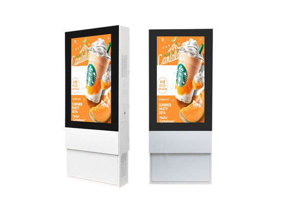 55 Duim de Openluchtlcd Vertoning Android van de Tekenraad HD/de Reclame Digitale Signage van de Vensterstotem Kiosk