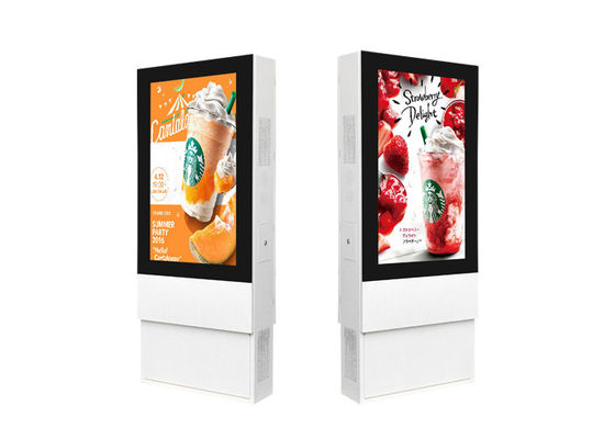 55 Duim de Openluchtlcd Vertoning Android van de Tekenraad HD/de Reclame Digitale Signage van de Vensterstotem Kiosk