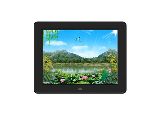 Hoge resolutie 12 inch wit kleur digitaal fotoraam met multi OSD taal en 1 * USB2.0 I / O interface