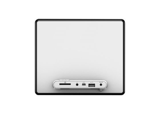 8 inch LCD-achterlicht HD 1024*600 Digitaal fotoraam met houten frame en volledige functie voor MP3/WMA/AAC/WAV-audioformaat