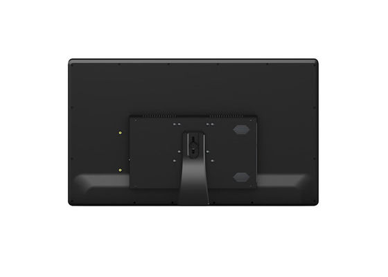 De in het groot dunne muur van WiFi zet digitaal de fotokader op op batterijen van de vertoningskiosk kader van de 27 duim het digitale foto