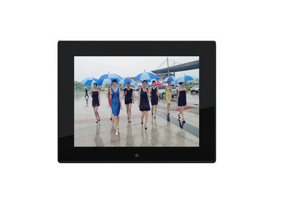 LCD-scherm 12,1 inch digitaal fotoraam met gratis cloud-sharing-app en houten frame