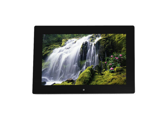 Chinese populaire 12,1 inch digitale fotoraam met zwijgknoppen voor branding