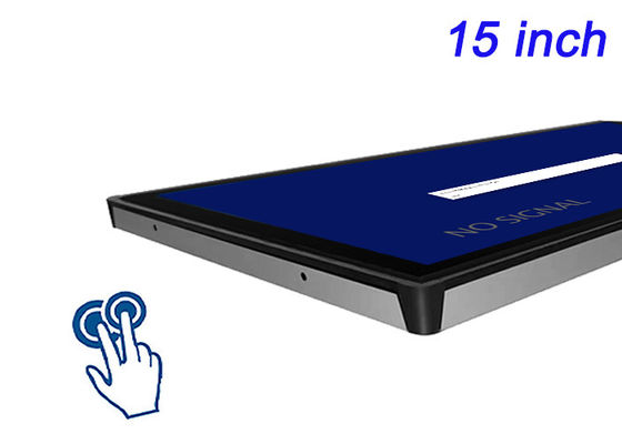 15-inch ingebed touchscreen voor beveiligingspanelen, magazijnautomatisering, procesbewaking en automaten
