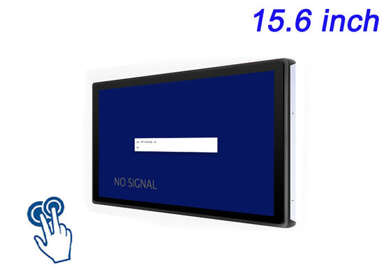 15.6 inch touch-embedded scherm voor smart city displays, sportarena's, meeslepende digitale reclame, industriële monitoring