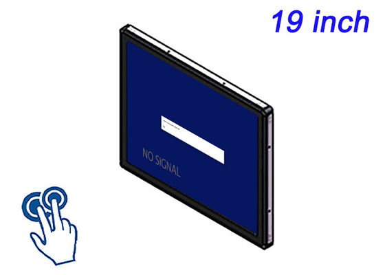 19-inch Touch Embedded Monitor voor bewakingssystemen, logistieke operaties, luchthavenschermen en controlekamers
