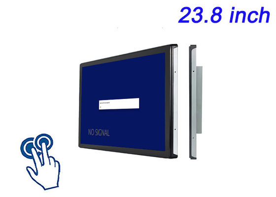 23.8 inch ingebed touchscreen voor kiosken, medische terminals, industriële apparatuur en betaalmachines