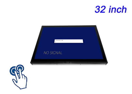 32 inch Touch Embedded Monitor voor bewakingssystemen, logistieke operaties, luchthavenschermen en controlekamers