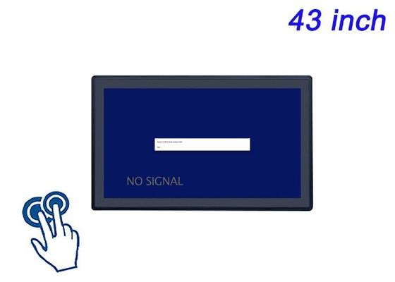 43-inch touch-embedded scherm voor smart city displays, sportarena's, meeslepende digitale reclame en grootschalige industriële bewaking