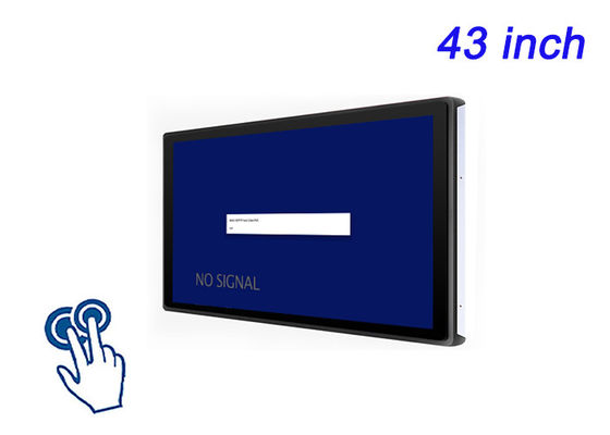 43-inch touch-embedded scherm voor smart city displays, sportarena's, meeslepende digitale reclame en grootschalige industriële bewaking