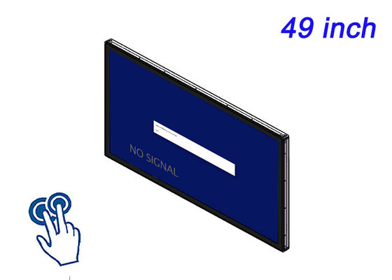 49-inch ingebedde touchscreen voor productiecontrolesystemen, laboratoriuminstrumenten, openbare terminals en HMI-panelen