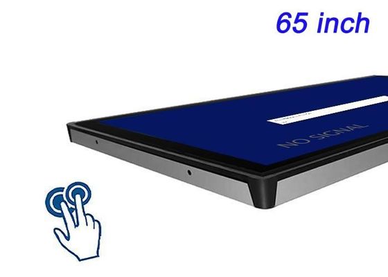 65-inch touch-embedded display voor medische diagnostiek, olie- en gasapparatuur, fabrieksautomatisering en commandocentra
