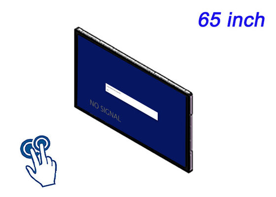 65-inch touch-embedded display voor medische diagnostiek, olie- en gasapparatuur, fabrieksautomatisering en commandocentra