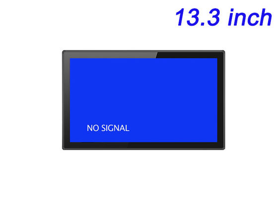 13.3-inch ingebedde monitor voor retail signage, industriële apparatuur interfaces, magazijnbeheer en smart home panels