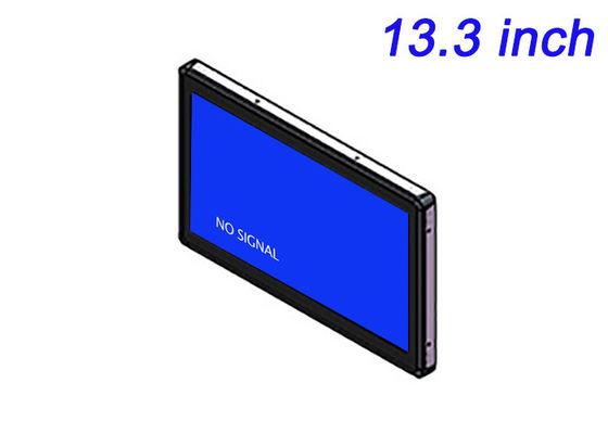 13.3-inch ingebedde monitor voor retail signage, industriële apparatuur interfaces, magazijnbeheer en smart home panels