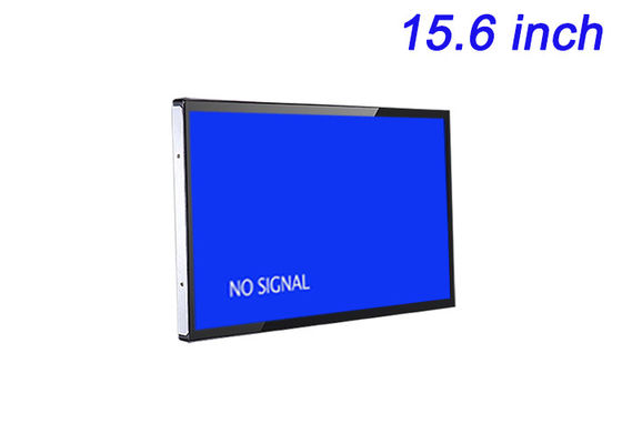 15.6 inch ingebedde monitor voor kiosken, retail displays, fabriekspaneelborden en betalingssystemen
