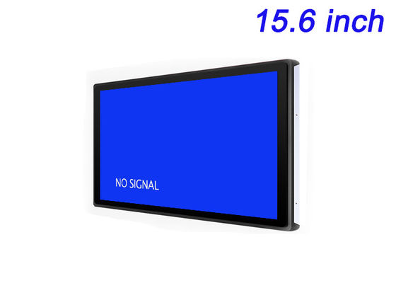 15.6 inch ingebedde monitor voor kiosken, retail displays, fabriekspaneelborden en betalingssystemen