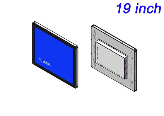 19-inch ingebedde monitor voor beveiligingspanelen, industriële apparatuur, medische displays en openbare informatie-kiosken
