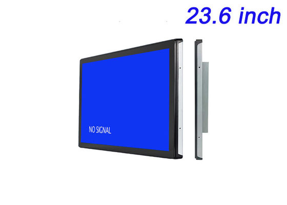 23.6 inch ingebouwde monitor voor medische diagnostiek, olie- en gasapparatuur, productiecontrolesystemen en commandozalen