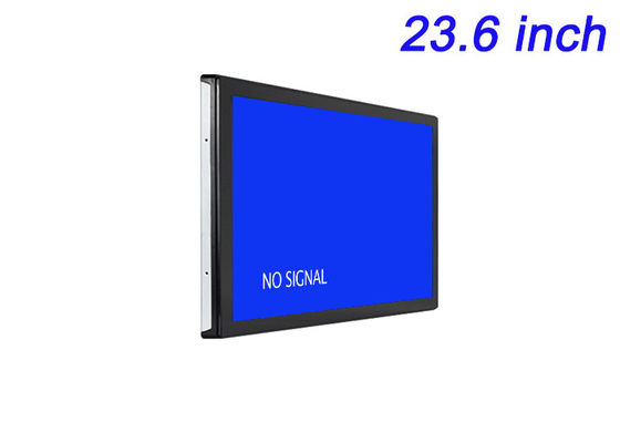 23.6 inch ingebouwde monitor voor medische diagnostiek, olie- en gasapparatuur, productiecontrolesystemen en commandozalen