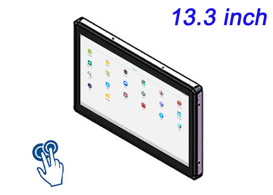 13.3-inch Android Touch Embedded Monitor voor retail displays, industriële besturingssystemen, smart home hubs en digitale signage