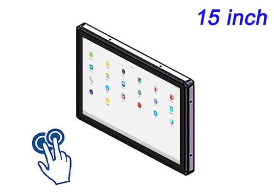 15-inch Android-embedded touchscreen voor beveiligingssystemen, magazijnsautomatisering, automaten en transportinterfaces