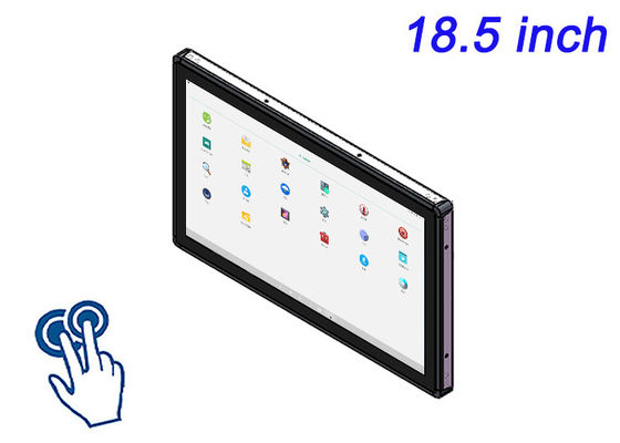 18.5-inch Android Touch Embedded Monitor voor fitnessapparatuur, wegwijzerdisplays, transportkiosken en entertainmentsystemen