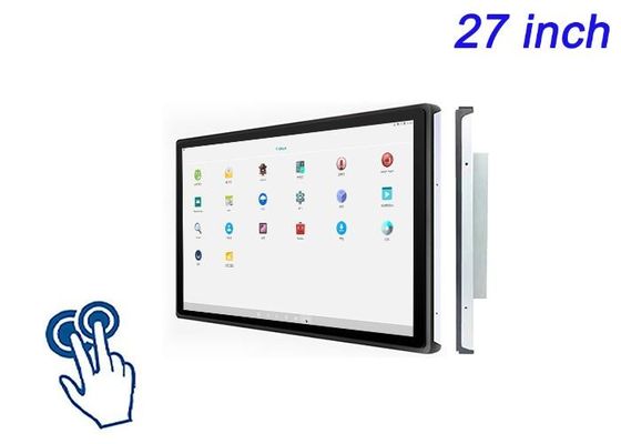 27-inch Android Embedded Touch Screen voor beurzen, slimme retail applicaties, multimediaconsoles en besturingssystemen