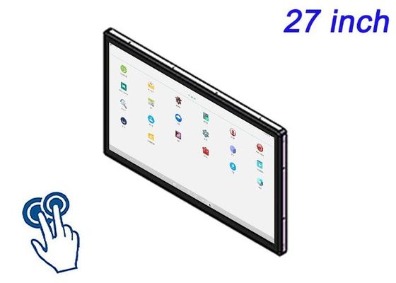 27-inch Android Embedded Touch Screen voor beurzen, slimme retail applicaties, multimediaconsoles en besturingssystemen