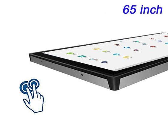 65-inch Android ingebedde touchscreen voor slimme infrastructuur, high-end digitale signage, controlekamers en entertainmentsystemen