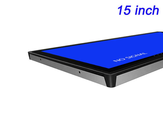 15-inch Android ingebed scherm voor transportinterfaces, magazijnsystemen, beveiligingsbewaking en automaten
