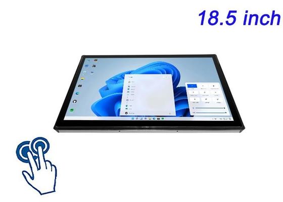 18.5-inch Windows Touch Embedded Monitor voor fitnessconsoles, kaartjesystemen, automaten en wegwijzers