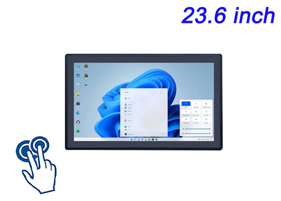 23.6-inch Windows Touch Embedded Display voor medische diagnoses, CNC-machines, olieraffinaderijsystemen en geavanceerde bedieningspanele