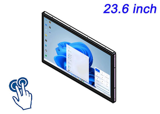 23.6-inch Windows Touch Embedded Display voor medische diagnoses, CNC-machines, olieraffinaderijsystemen en geavanceerde bedieningspanele
