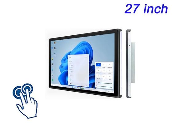 27 inch Windows Touch Embedded Screen voor beurzen, interactieve reclame, high-end retail applicaties en commando systemen