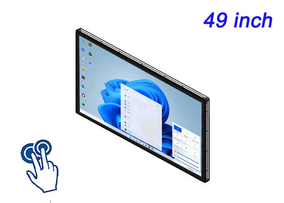 49-inch Windows Touch Embedded Display voor meeslepend gamen, grootformaat digitale signage, command- en controlcentra en high-end interactieve displays