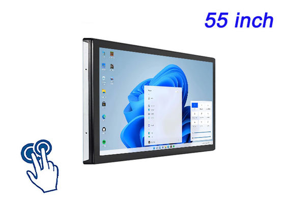 55-inch Windows Touch Embedded Screen voor bedrijfspresentaties, digitale kunstinstallaties, interactieve museumexposities en high-end videoconferenties