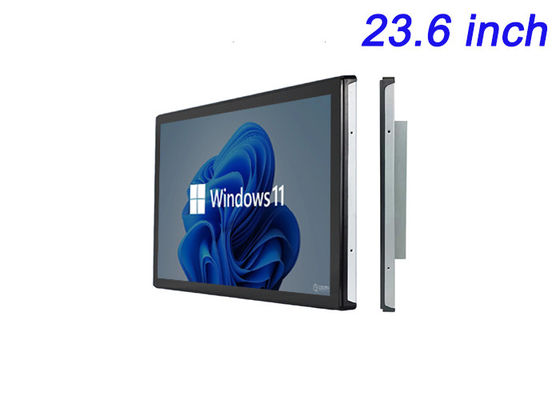23.6-inch Windows Embedded Display voor medische diagnostiek, CNC-machines, olie- en gassystemen en fabrieksautomatisering