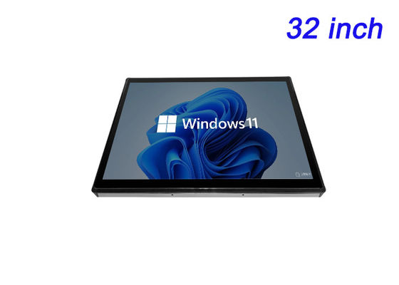 32-inch Windows Embedded Monitor voor bewakingssystemen, luchthavenschermen, panelen voor openbaar vervoer en industriële monitoring