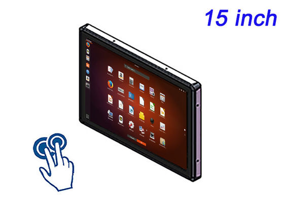 15-inch Linux Touch Embedded Display voor gezondheidszorgsystemen, slimme automaten, transportinterfaces en entertainmentpanelen