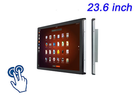 23.6-inch Linux Touch Embedded Screen voor CNC-machines, Smart City-toepassingen, ziekenhuisbewakingssystemen en tentoonstellingsstalletjes