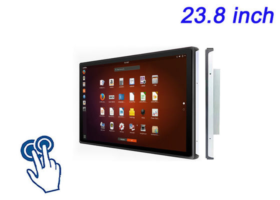 23.8-inch Linux Touch Embedded Display voor Retail Advertising, Traffic Management Systems, Scientific Research Panels en Command Centers