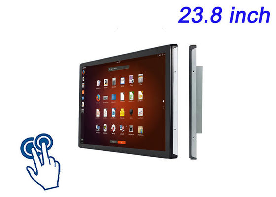 23.8-inch Linux Touch Embedded Display voor Retail Advertising, Traffic Management Systems, Scientific Research Panels en Command Centers